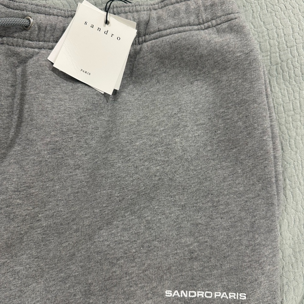 Sandro Paris Women's Gray Joggers - Retail $275 - Picture 4 of 11